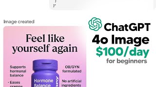 5 Ways To Make Money With GPT4o Image Generation