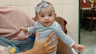 Craying..!! The Best Video Funny Baby Ear Piercing, Baby Beautiful 🇺🇸 😍💓