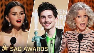 2025 SAG Awards Top Moments: Timothée Chalamet, Selena Gomez & More