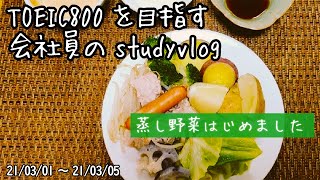 【study vlog】TOEIC 800点を目指すOL会社員の勉強ルーティン【英語、猫、ときどきダイエット】