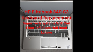 HP EliteBook 840 G3 Keyboard Replacement