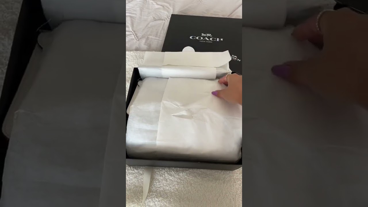 Coach tabby bag unboxing with me for spring 🥰link on bio 