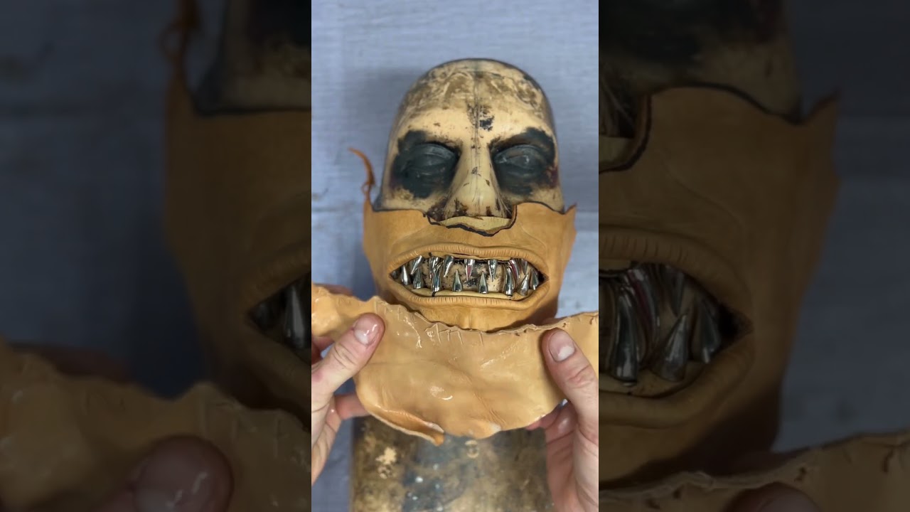 Forming a leather haunt 