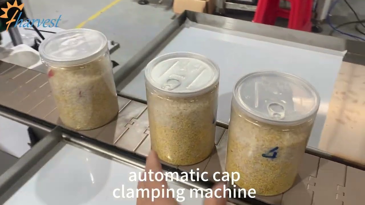 Silky smooth button cover!The automatic pressing process of plastic bottle caps!cap clamping machine