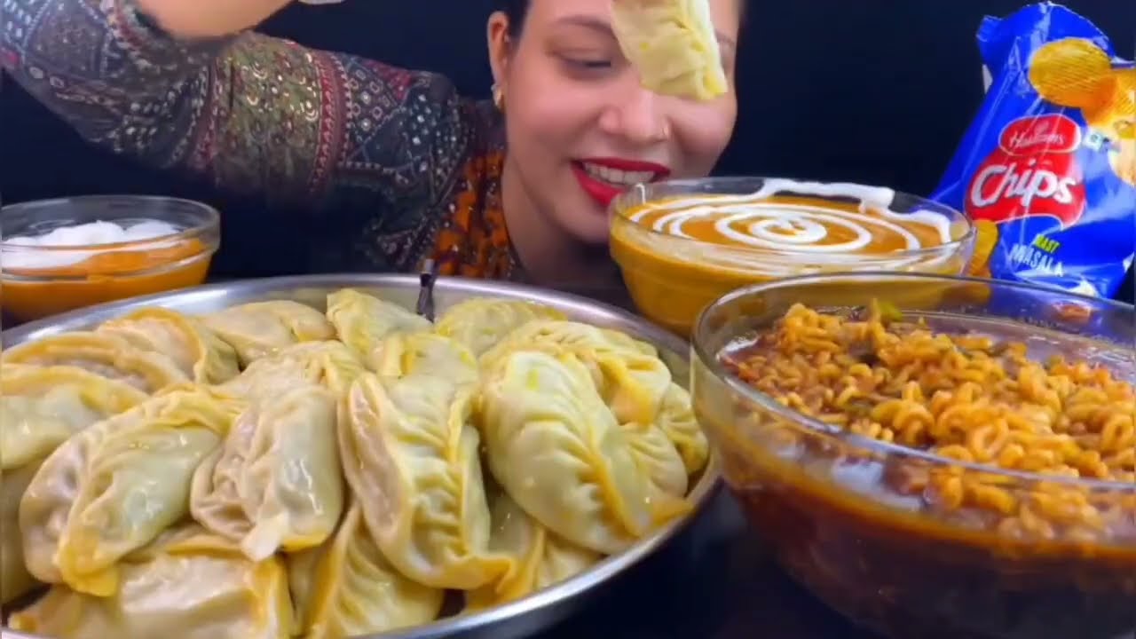 Spicy asmr eating video (05)