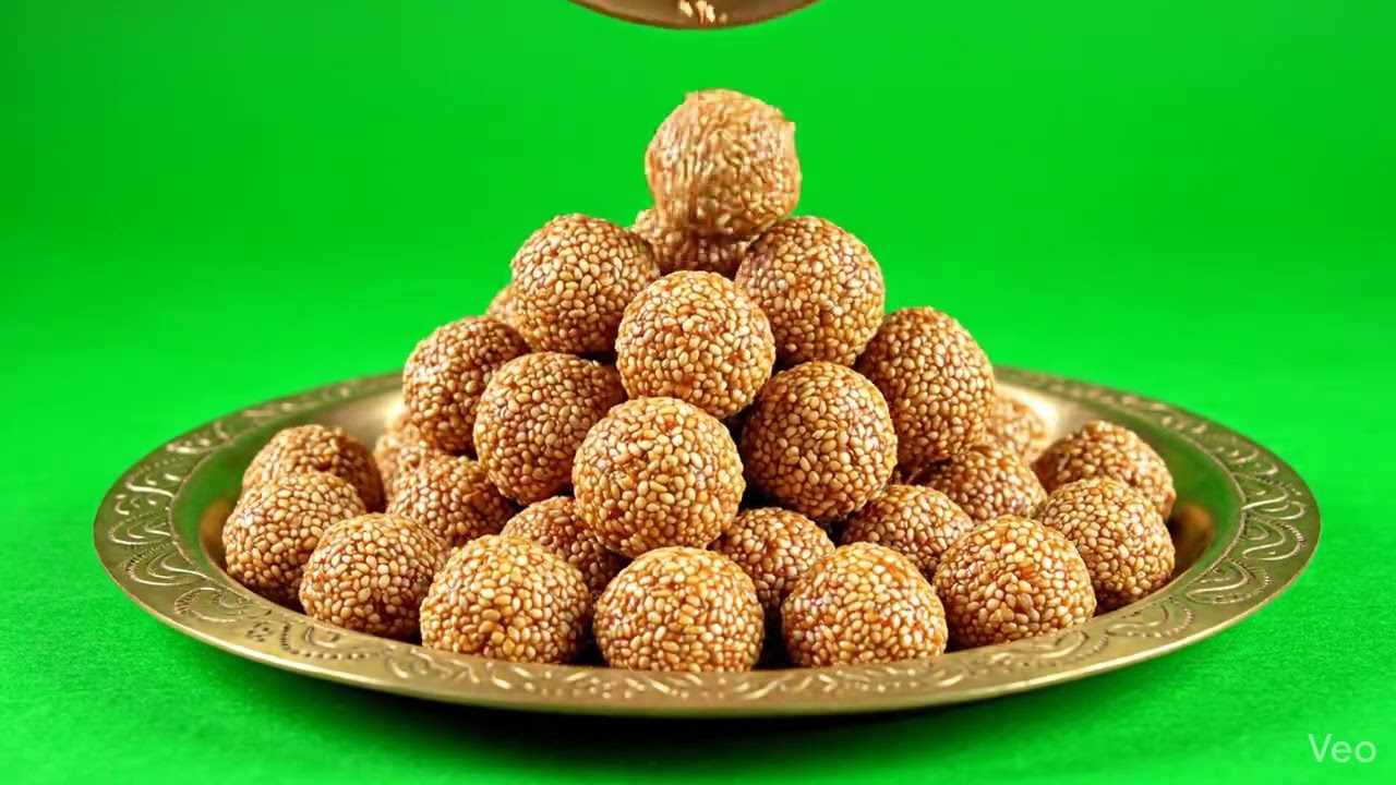 FREE No Copyright Green Screen Til Gul Sankranti 🌾🍬 | Festive Loop Video | 4K Overlay