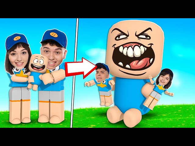 ESCAPE DO BEBÊ GIGANTE DO MAL DO ROBLOX Escape The Evil Baby Obby 