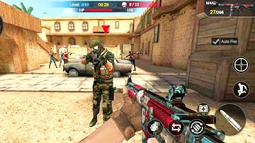 Commando Strike 2021: Multiplayer FPS-Cover Strike _ Android Gameplay #4