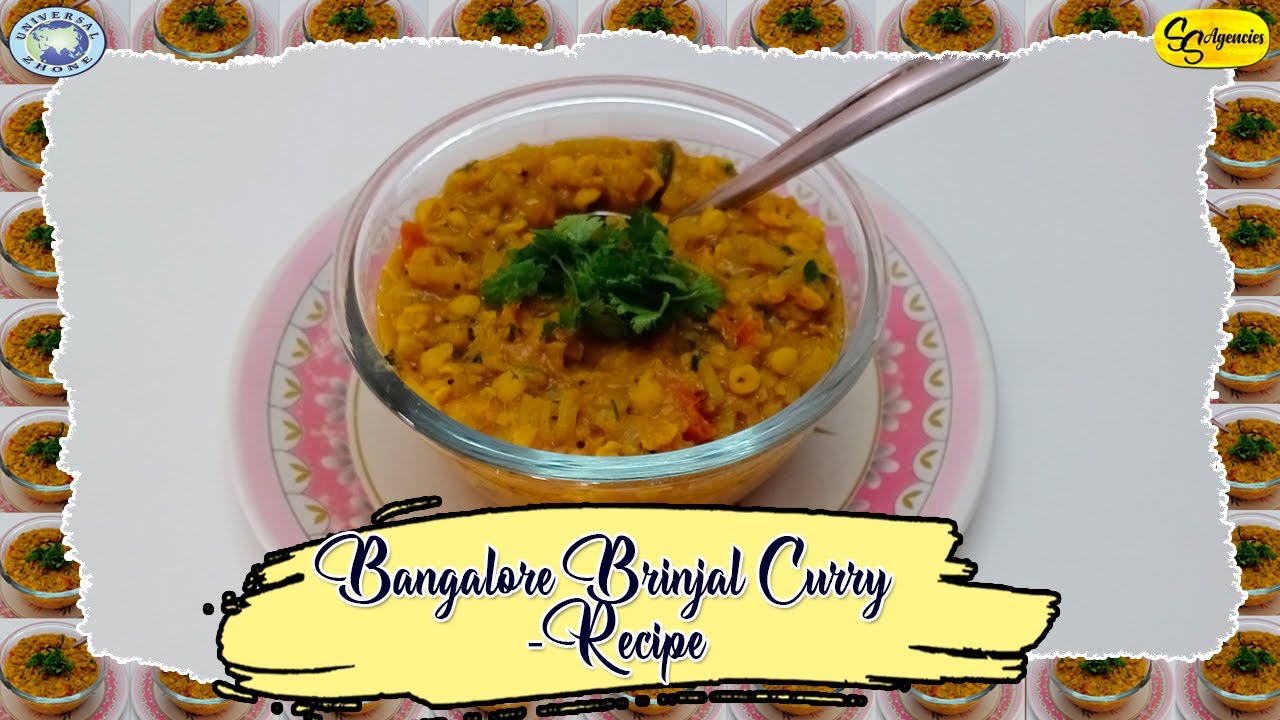 Bangalore Brinjal Curry Indian Recipe YouTube