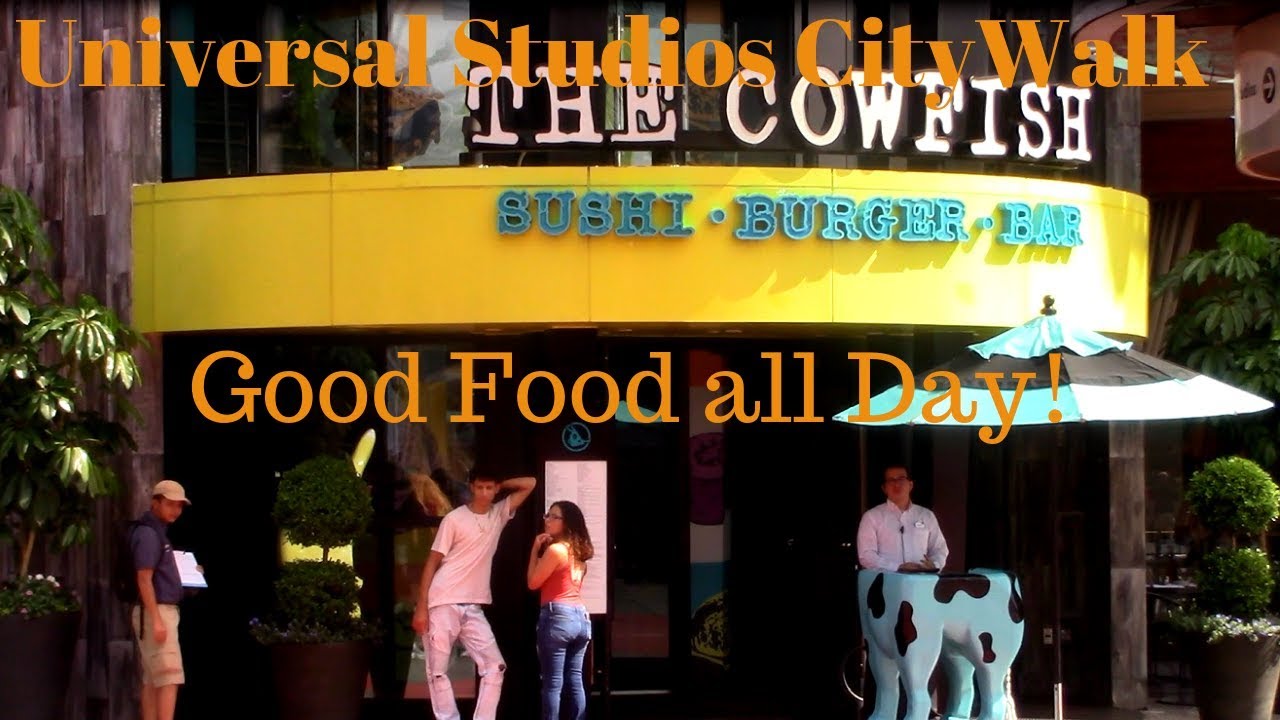 Full Day of Eating at Universal Studios Orlando CityWalk! - YouTube