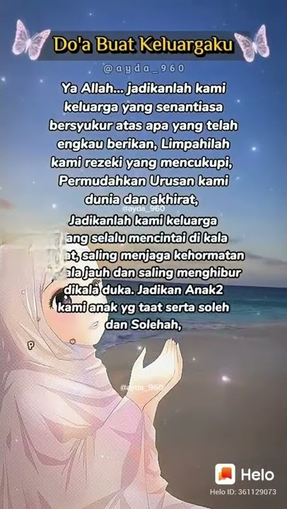 DO'A BUAT KELUARGA KU