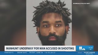 Active manhunt underway for man accused of shooting pregnant woman in Riverdale