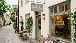 Charming Café With Relaxing Jazz | A Cozy Retreat for Social Gatherings