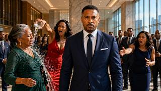 My Wife Poured Water on My Mom at a Company Party Because I Was Poor—She Never Knew I Owned It
