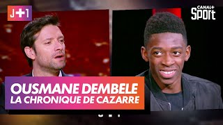 Julien Cazarre avec Ousmane Dembélé