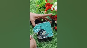 mosaic art diy jewelry box 🎁#shorts #mosaic