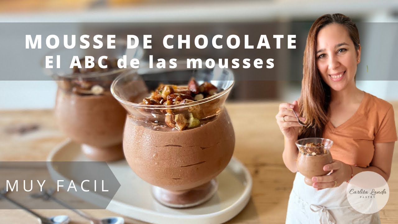 MOUSSE DE CHOCOLATE | el ABC de las Mousses | Técnicas y Secretos | la mejor del 🌍