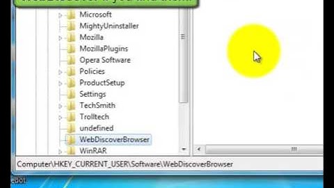 WebDiscover - Teach You to Completely Remove Toolbar