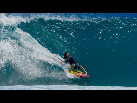 Mason Ho, James Kusitino, Westen Hirst & Friends Surfing Desert Point