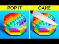 CAKE OR FAKE? Crazy Realistic Cake Ideas || Pop It Fidget Toy Hacks