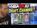 NBA 2K18 myTeam Draft Champion Debut!