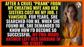 WIFE'S CRUEL PRANK DESTROYED ME... MY 2-WORD REVENGE LEFT HER SOBBING