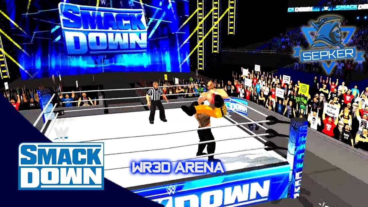 SMACKDOWN 2022 AFTER WRESTLEMANIA WR3D ARENA BY SEPKER | WR3D REALISTIC ARENA