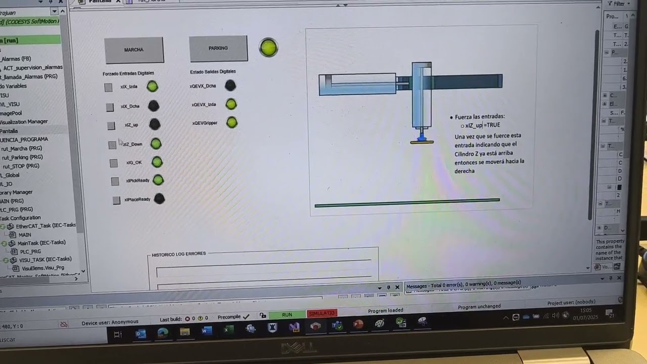 Solución (ST) Xabier Maestrojuan : Reto de programación Ladder (LAD) y Texto Estructurado (ST) - 1
