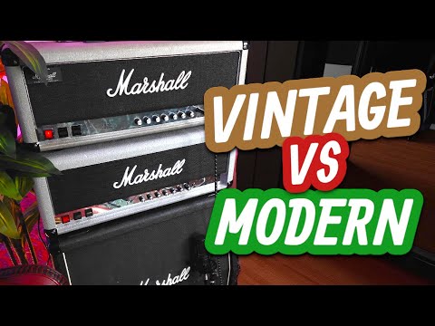 Vintage v Modern | Marshall Silver Jubilee from 1987 - YouTube
