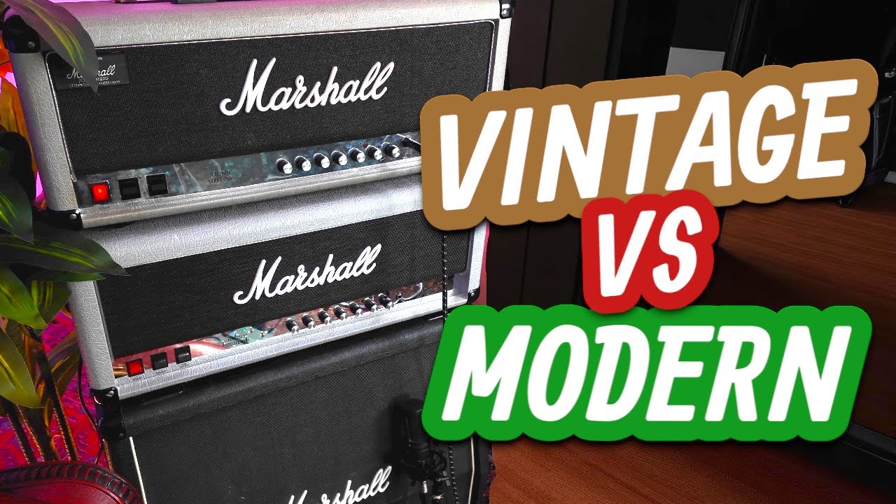 Vintage v Modern | Marshall Silver Jubilee from 1987