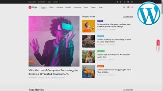 Papr News Magazine Website WordPress Themes Templates