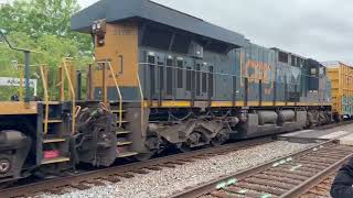 CSX Pulling Some Empty Stink Northbound