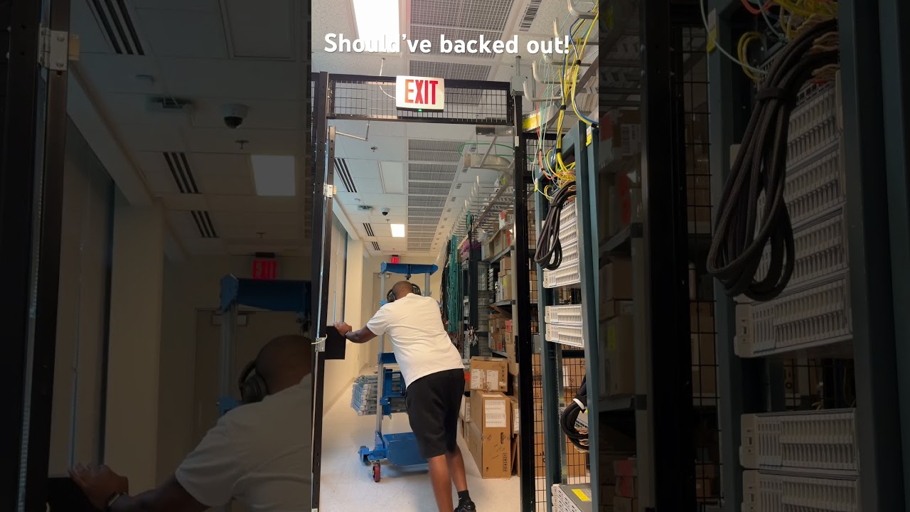 Exiting the DMZ while dropping rails! 