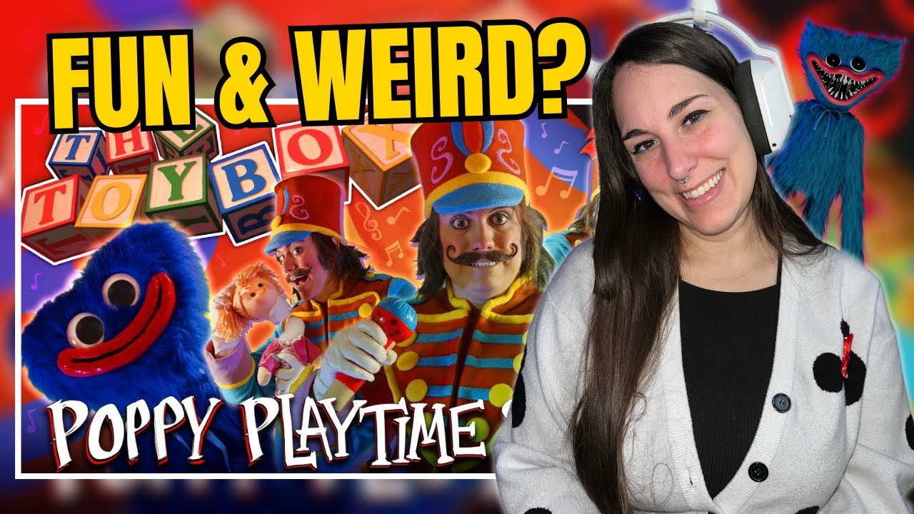 FUN & WEIRD!? | THE TOYBOX | Poppy Playtime Song! | FIRST TIME REACTION