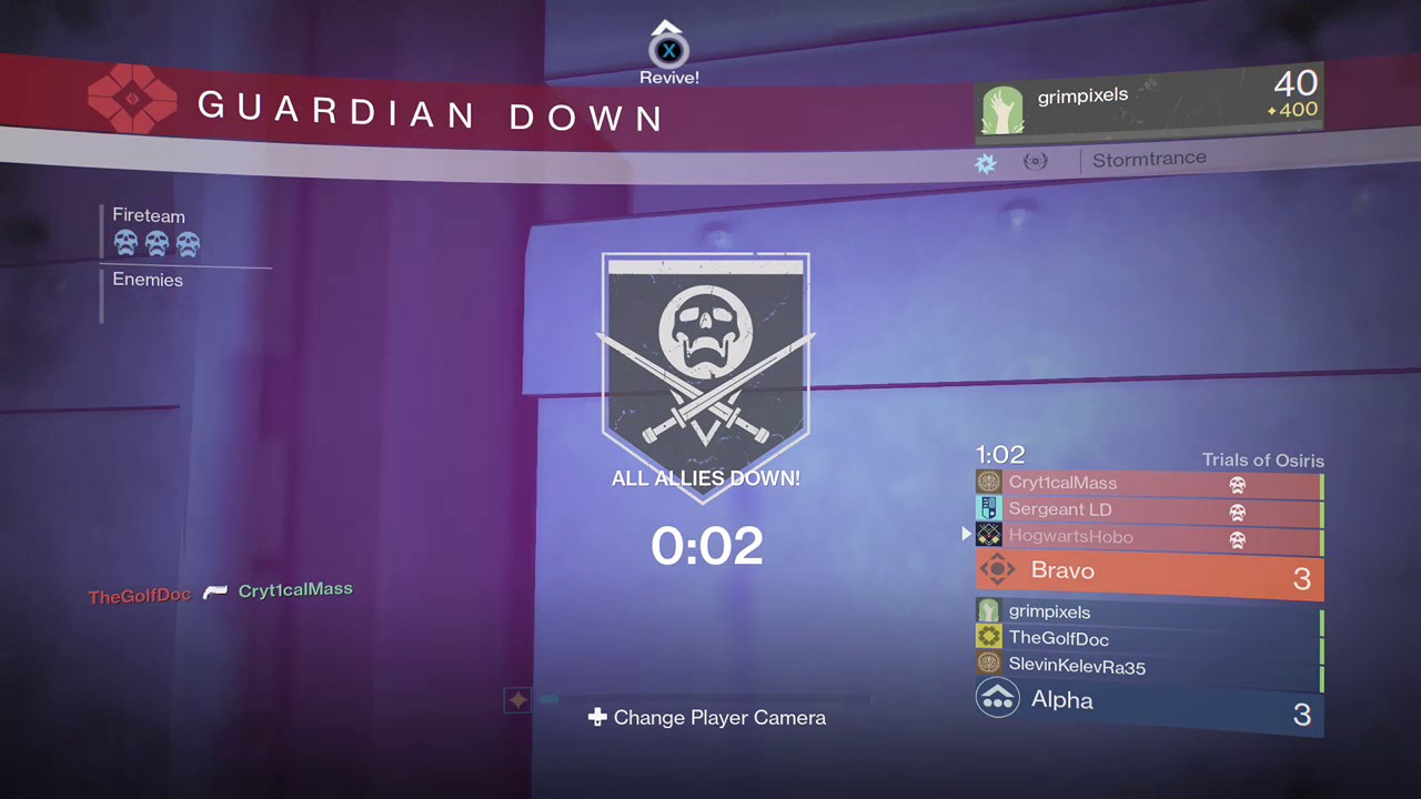 Wild Ghost Revive Glitch in Trials