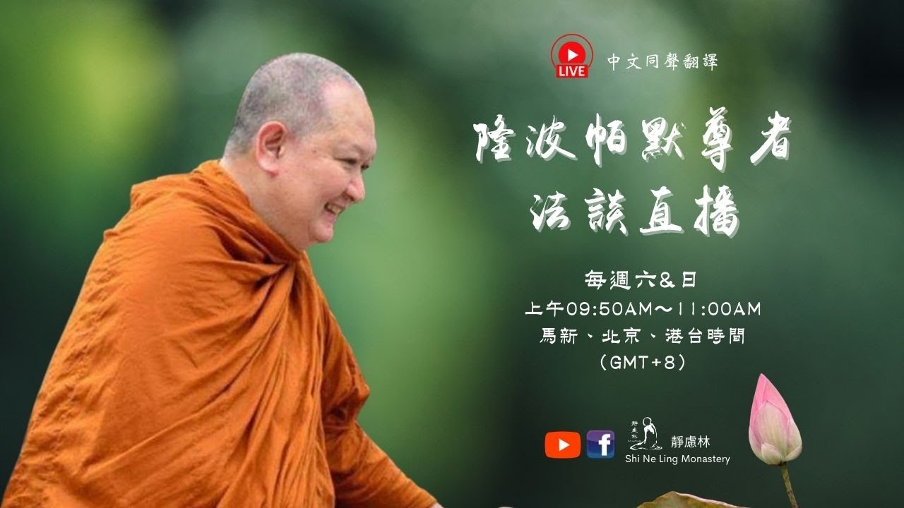 Live 直播｜2026.03.07 隆波帕默尊者法談直播開示