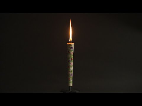 日本の伝統芸術】和ろうそくができるまで 前編 - YouTube
