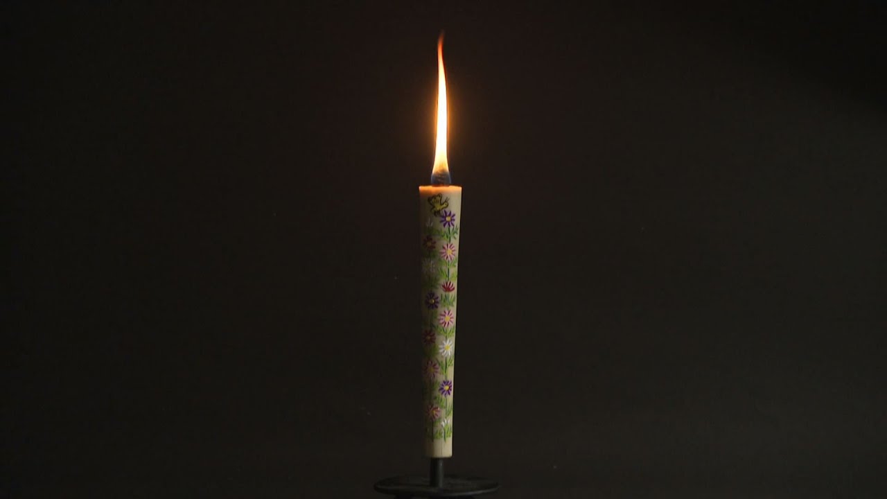 日本の伝統芸術】和ろうそくができるまで 前編 - YouTube