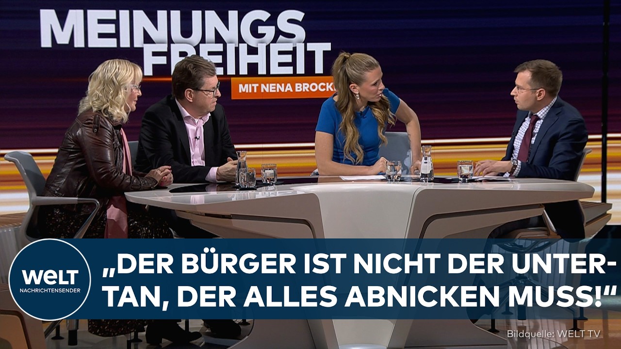ANZEIGE WEGEN MERZ‑BELEIDIGUNG: „Der Bürger ist kein Untertan!“ – Debatte über Meinungsfreiheit!