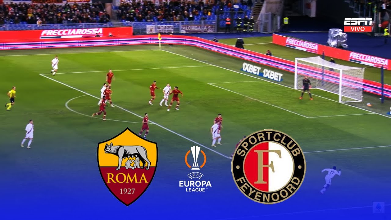 ROMA VS FEYENOORD • UEFA CONFERENCE LEAGUE 21/22 • REALISTIC SIMULATION