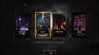 Mortal Kombat 11 Stress Test - Menu Showcase