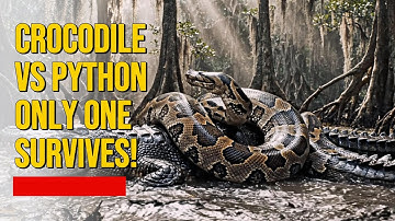 Crocodile vs Python: The Ultimate Swamp Showdown