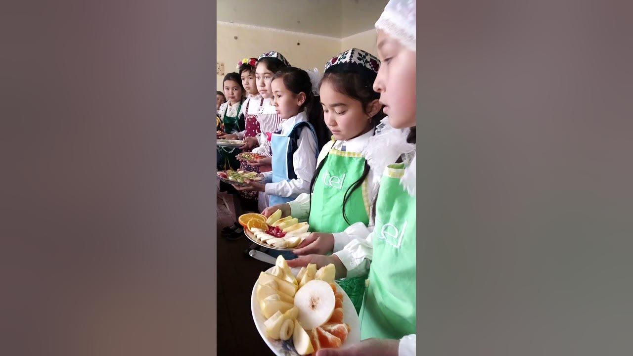 Беруний 58 мактаб Балли қизлар - YouTube