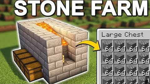 The EASIEST Automatic Cobblestone/Stone Generator in Minecraft 1.21 (Tutorial)
