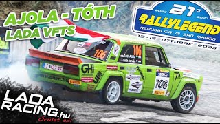 Tóth Attila - Tóth István Lada VFTS | Rally Legend 2023