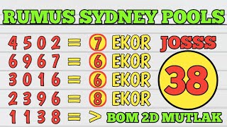 PREDIKSI SYDNEY POOLS 15 JULI 2025 | BOCORAN TOGEL SIDNEY HARI INI | RUMUS KEPALA EKOR SYDNEY JITU