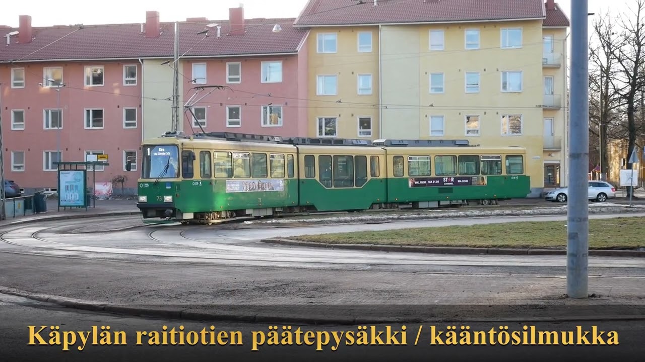 Käpylän raitiotie täyttää 100 vuotta