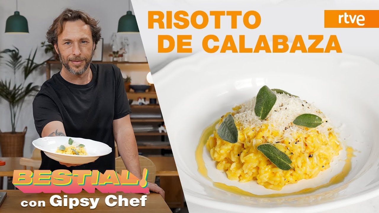 Risotto de calabaza de Gipsy Chef | Cocina BESTIAL!