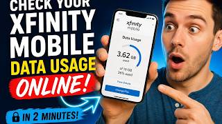 How to check your Xfinity Mobile data usage online