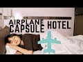 Japan's Airplane-themed Capsule Hotel